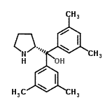 CAS 登录号：948595-01-5， 二(3,5-二甲基苯基)[(2R)-2-吡咯烷基]甲醇