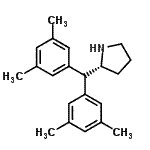 CAS#: 948595-04-8, (2R)-2-[Bis(3,5-dimethylphenyl)methyl]pyrrolidine