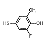 CAS#: 949019-81-2, 2-Fluoro-6-methyl-4-sulfanylphenol