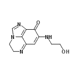 CAS#: 949197-49-3, 8-[(2-Hydroxyethyl)amino]-4,5-dihydro-9H-imidazo[1,5,4-de]quinoxalin-9-one