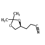 CAS#: 94944-62-4, 3-[(4S)-2,2-Dimethyl-1,3-dioxolan-4-yl]propanenitrile