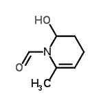 CAS#: 95018-39-6, 2-Hydroxy-6-methyl-3,4-dihydro-1(2H)-pyridinecarbaldehyde