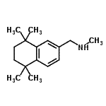 CAS#: 950603-16-4, N-Methyl-1-(5,5,8,8-tetramethyl-5,6,7,8-tetrahydro-2-naphthalenyl)methanamine