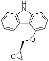CAS 登录号：95093-96-2， 4-[(2R)-2-环氧乙烷基甲氧基]-9H-咔唑