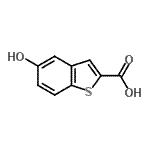 CAS#: 95094-87-4, 5-Hydroxy-1-benzothiophene-2-carboxylic acid