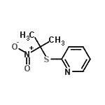 CAS 登录号：95106-85-7， 2-[(2-硝基-2-丙基)硫基]吡啶