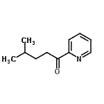 CAS#: 95188-18-4, 4-Methyl-1-(2-pyridinyl)-1-pentanone