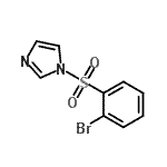 CAS 登录号：951884-46-1， 1-[(2-溴苯基)磺酰基]-1H-咪唑