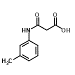 CAS#: 95262-00-3, 3-[(3-Methylphenyl)amino]-3-oxopropanoic acid