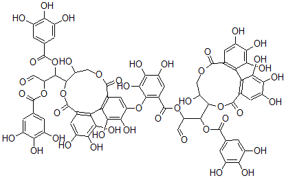CAS 登录号：95263-69-7， 木鞣质 A
