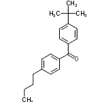 CAS#: 95282-55-6, (4-Butylphenyl)[4-(2-methyl-2-propanyl)phenyl]methanone