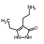 CAS#: 952958-76-8, 4-(2-Aminoethyl)-5-ethyl-1,2-dihydro-3H-pyrazol-3-one