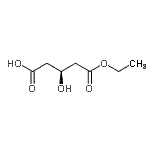 CAS 登录号：95310-87-5， (3S)-5-乙氧基-3-羟基-5-氧代戊酸