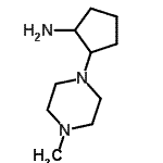CAS#: 953895-57-3, 2-(4-Methyl-1-piperazinyl)cyclopentanamine