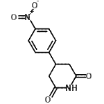 CAS#: 954124-21-1, 4-(4-nitrophenyl)piperidine-2,6-dione