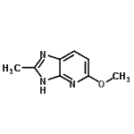 CAS#: 954218-52-1, 5-Methoxy-2-methyl-1H-imidazo[4,5-b]pyridine