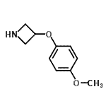 CAS#: 954220-70-3, 3-(4-Methoxyphenoxy)azetidine