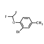 CAS#: 954235-93-9, 2-Bromo-1-(difluoromethoxy)-4-methylbenzene