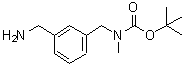 CAS 登录号：954238-64-3， [3-(氨基甲基)苄基]甲基氨基甲酸叔丁酯