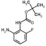 CAS 登录号：954239-11-3， 2-甲基-2-丙基(2-氨基-6-氟苯基)氨基甲酸酯