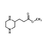 CAS#: 954240-18-7, Methyl 3-(2-piperazinyl)propanoate