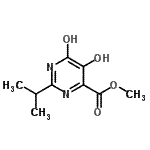 CAS#: 954241-01-1, Methyl 5,6-dihydroxy-2-isopropyl-4-pyrimidinecarboxylate