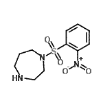 CAS#: 954261-97-3, 1-[(2-Nitrophenyl)sulfonyl]-1,4-diazepane