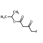 CAS 登录号：95445-56-0， 异丙基4-氟-3-氧代丁酸酯