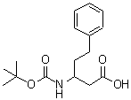 CAS#: 955314-80-4, 3-({[(2-Methyl-2-propanyl)oxy]carbonyl}amino)-5-phenylpentanoic acid