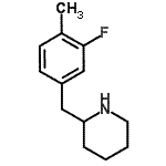 CAS#: 955315-27-2, 2-(3-Fluoro-4-methylbenzyl)piperidine