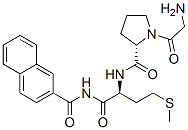 CAS 登录号：95574-36-0， 甘氨酰-脯氨酰-蛋氨酰-2-萘基酰胺