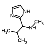CAS#: 956298-97-8, 1-(1H-Imidazol-2-yl)-N,2-dimethyl-1-propanamine