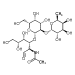 CAS#: 95632-88-5, 6-Deoxy-alpha-L-galactopyranosyl-(1->2)-beta-D-galactopyranosyl-(1->3)-2-acetamido-2-deoxy-D-galactose