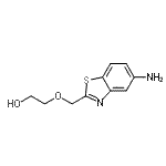 CAS#: 95653-96-6, 2-[(5-Amino-1,3-benzothiazol-2-yl)methoxy]ethanol