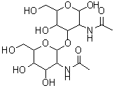 CAS#: 95673-98-6, 2-Acetamido-3-O-(2-acetamido-2-deoxyhexopyranosyl)-2-deoxyhexopyranose