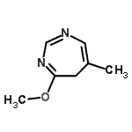 CAS#: 95680-67-4, 4-Methoxy-6-methyl-5H-1,3-diazepine