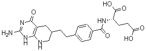 CAS#: 95693-76-8, N-[4-[2-(2-Amino-3,4,5,6,7,8-Hexahydro-4-Oxopyrido[2,3-d]Pyrimidin-6-Yl)Ethyl]Benzoyl]-L-Glutamic Acid