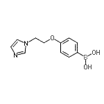 CAS#: 957034-56-9, {4-[2-(1H-Imidazol-1-yl)ethoxy]phenyl}boronic acid