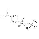CAS 登录号：957060-74-1， {4-[(2,2-二甲基丙氧基)磺酰基]苯基}硼酸