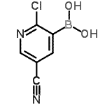 CAS#: 957060-96-7, (2-Chloro-5-cyano-3-pyridinyl)boronic acid
