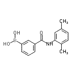 CAS 登录号：957061-00-6， {3-[(2,5-二甲基苯基)氨基甲酰]苯基}硼酸