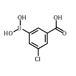 CAS#: 957061-05-1, 3-Chloro-5-(dihydroxyboryl)benzoic acid