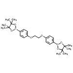 CAS#: 957061-07-3, 2,2'-[1,2-Ethanediylbis(oxy-4,1-phenylene)]bis(4,4,5,5-tetramethyl-1,3,2-dioxaborolane)