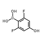 CAS#: 957065-87-1, (2,6-Difluoro-4-hydroxyphenyl)boronic acid
