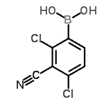 CAS 登录号：957120-87-5， (2,4-二氯-3-氰基苯基)硼酸