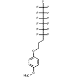 CAS#: 957206-65-4, 1-Methoxy-4-[(4,4,5,5,6,6,7,7,8,8,9,9,9-tridecafluorononyl)oxy]benzene