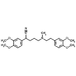 CAS#: 95748-23-5, 2-(3,4-Dimethoxyphenyl)-5-{[2-(3,4-dimethoxyphenyl)ethyl](methyl)amino}pentanenitrile