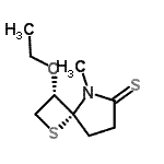 CAS#: 95765-66-5, (3S,4R)-3-Ethoxy-5-methyl-1-thia-5-azaspiro[3.4]octane-6-thione
