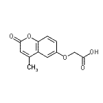CAS#: 95767-60-5, [(4-Methyl-2-oxo-2H-chromen-6-yl)oxy]acetic acid