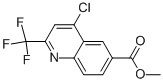 CAS#: 958332-63-3, 4-Chloro-2-(Trifluoromethyl)-6-Quinolinecarboxylic Acid Methyl Ester